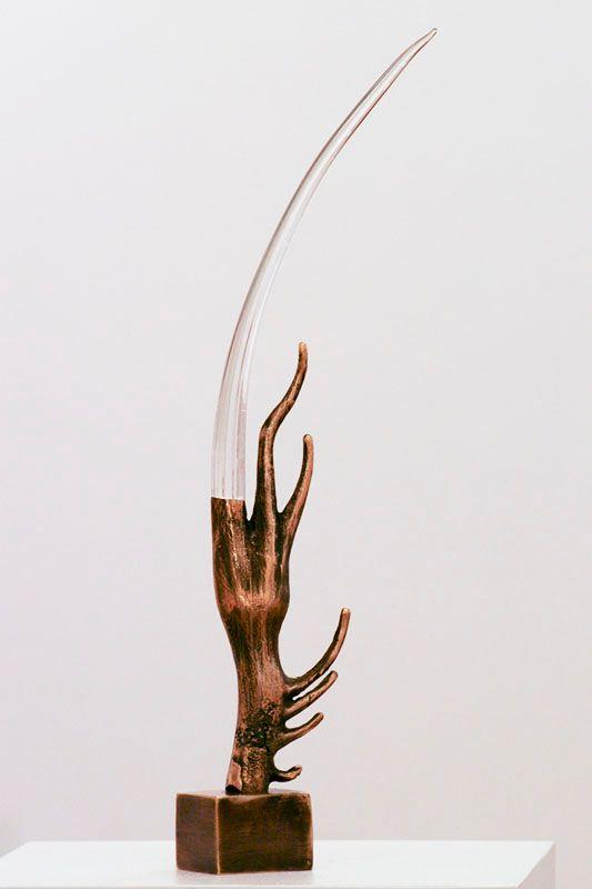 ガラス像